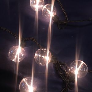 String Outdoor/Indoor White Lights